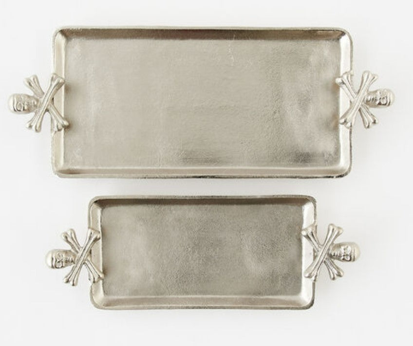 Skull & Bones Tray - Choice of 2 Sizes