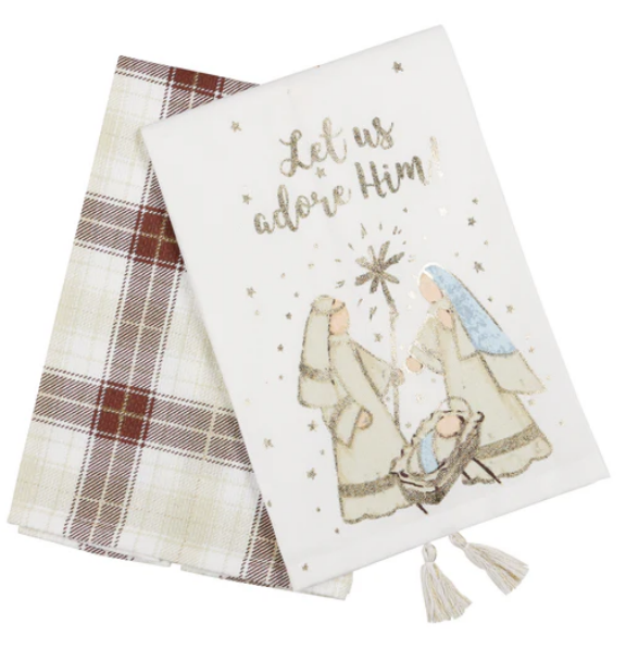 Holy Family Tea Towels - Set of 2