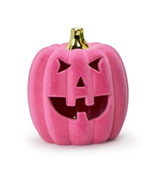 LED Flocked Jack O' Lanterns - Choice of 2 sizes and 4 Colors