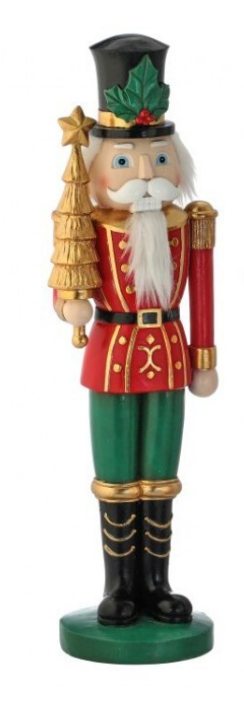 15" Resin Royal Nutcracker - Choice of 2 Styles