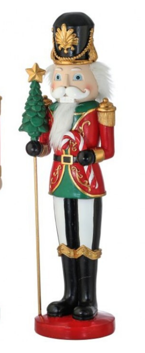 15" Resin Royal Nutcracker - Choice of 2 Styles