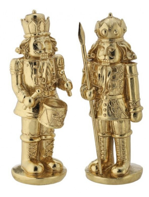 12" Resin Royal Court Nutcracker - Choice of 2 Styles