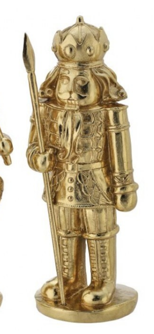 12" Resin Royal Court Nutcracker - Choice of 2 Styles