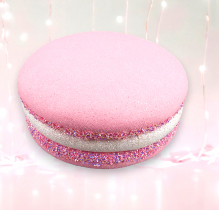 14in Pink Macaron Cookie Ornament