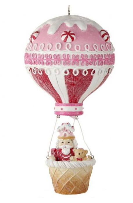 13.5" Resin Sweets Hot Air Balloon Ornament