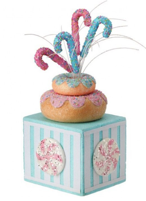 16" Glitter Stacked Sweets Box