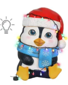 Baby Penguin with Lights