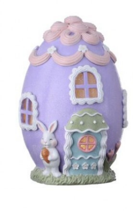 8" and 9" Easter Sweets House with LED Battery and Timer