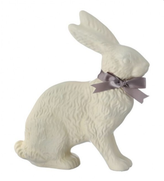 10" Resin Chocolate Bunny in Ivory or Choclate