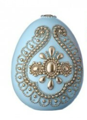 8" Resin Royal Egg - Choice of Pink or Blue