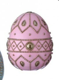 8" Resin Royal Egg - Choice of Pink or Blue