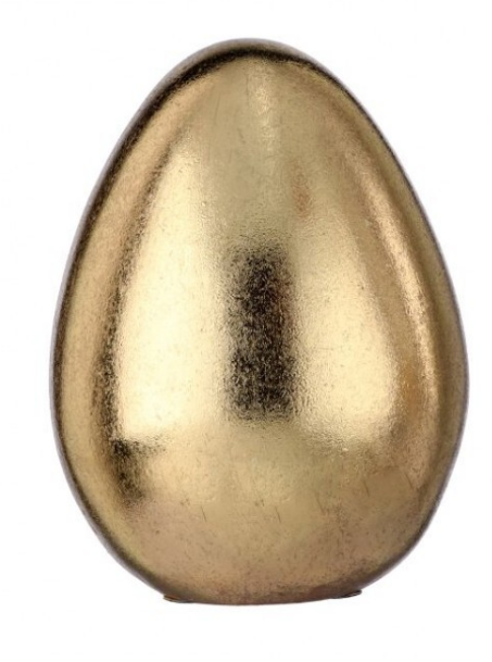 4" Resin Golden Egg