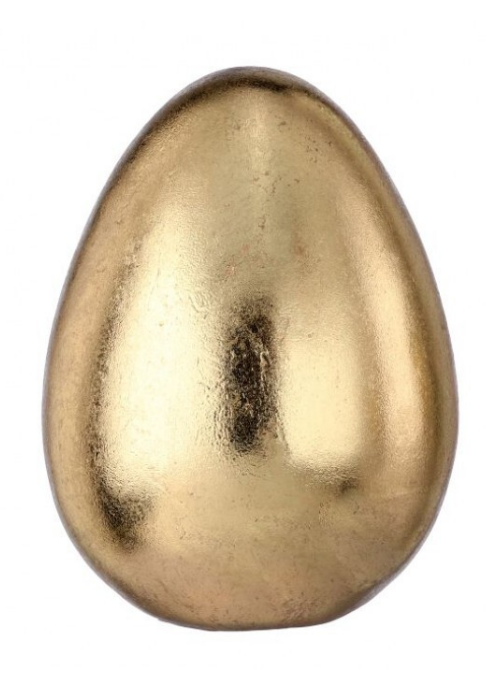 6" Resin Golden Egg