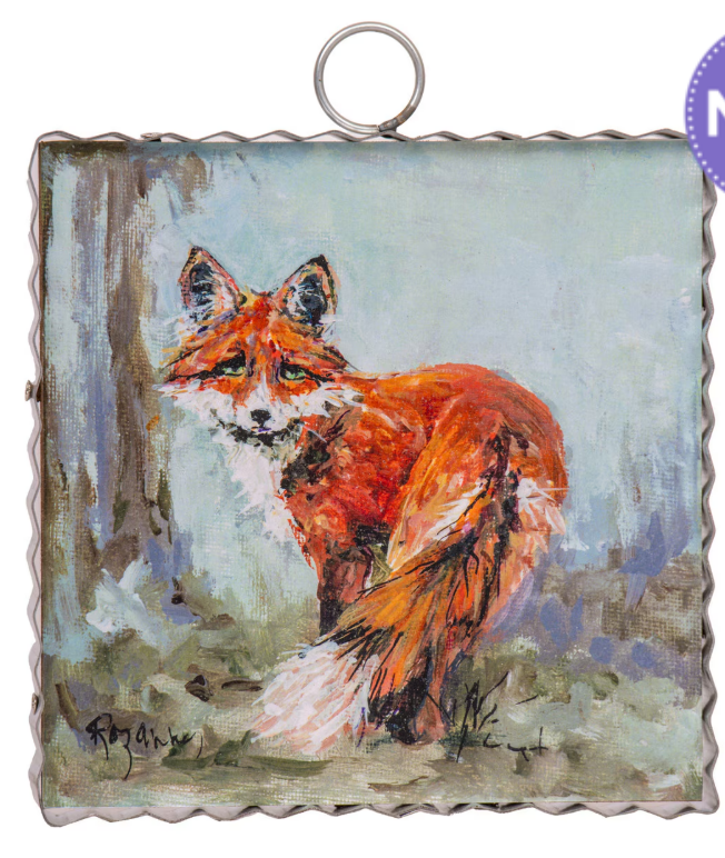 Mini Gallery Red Fox Ornament by The Round Top Collection