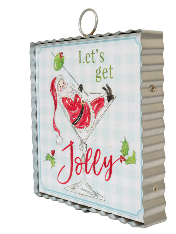 Mini Gallery Let Get Jolly Ornament