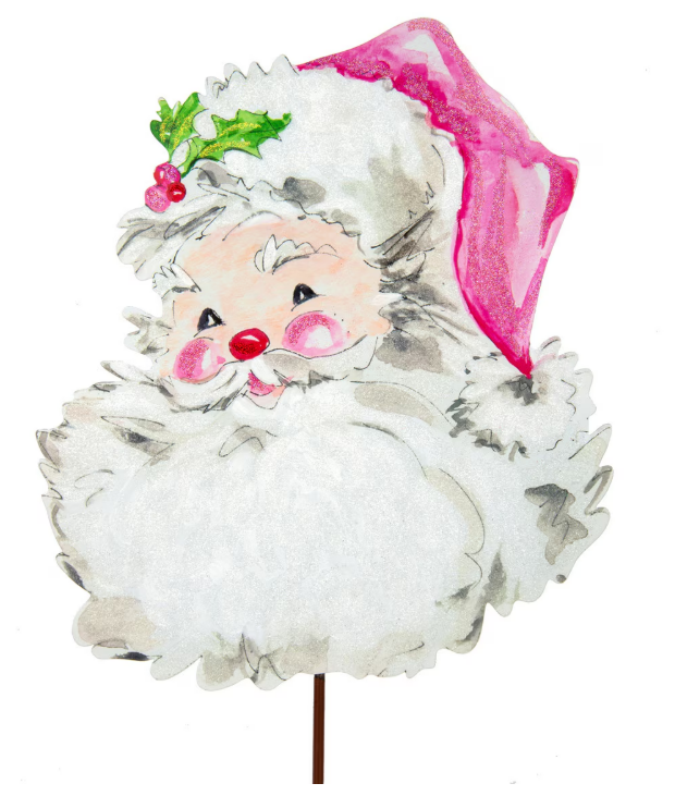 Pink Santa Stake