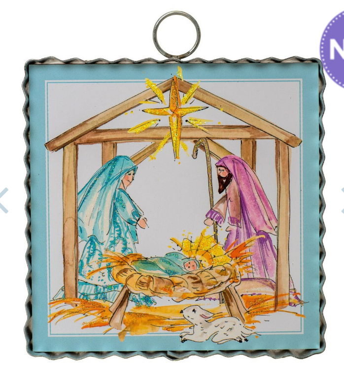 Mini Gallery Holy Family Ornament