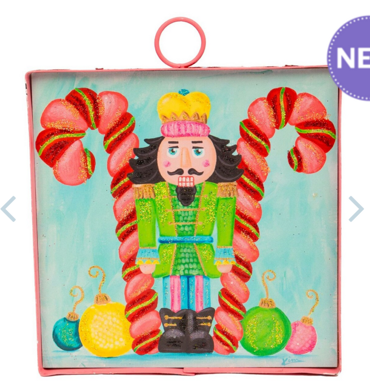 Mini Gallery Merry &amp; Bright Nutcracker Ornament