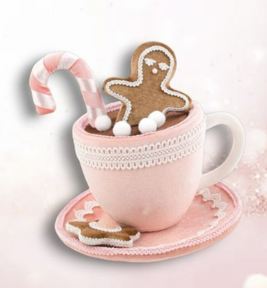 9.5in Pink Hot Chocolate Cup