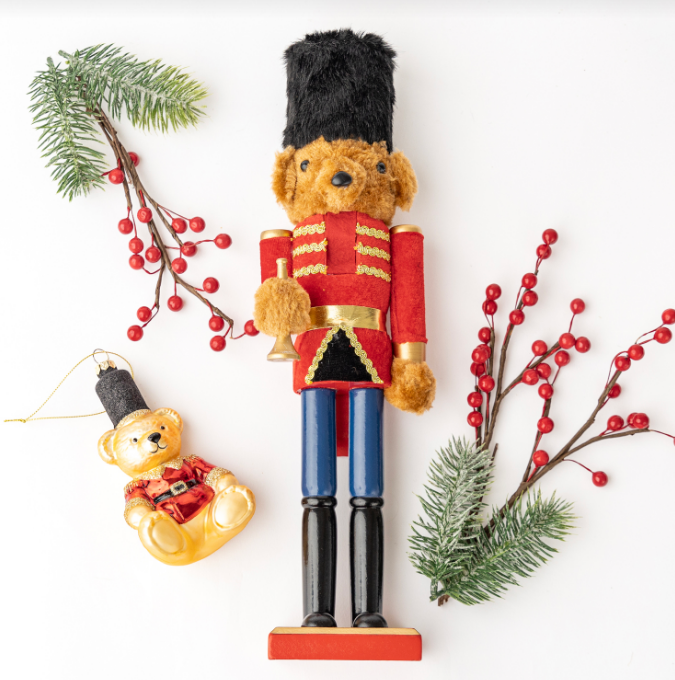 Teddy Bear 15" Nutcracker
