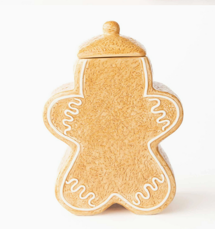 11" Gingerbread Cookie Jar