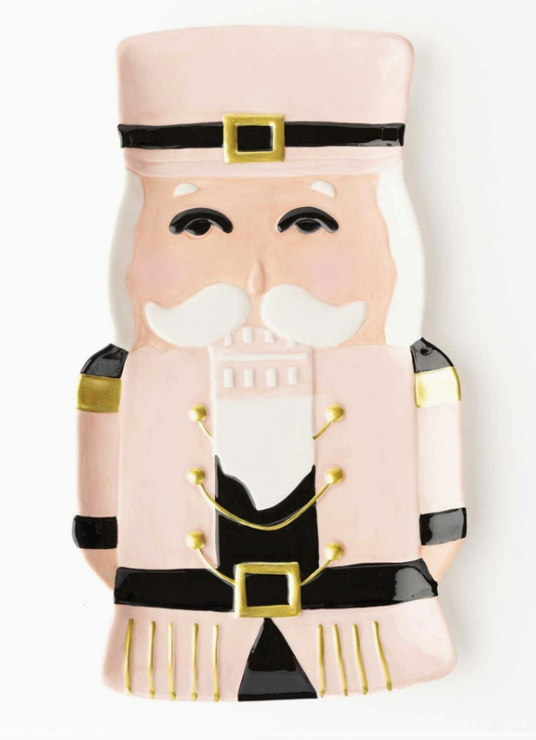 Pink Nutcracker Platter