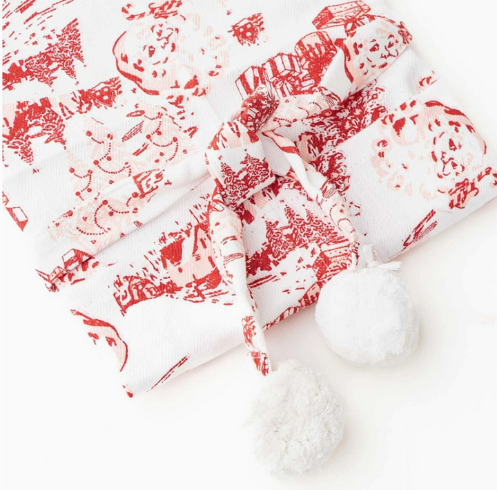 Santa Toile Children's Apron
