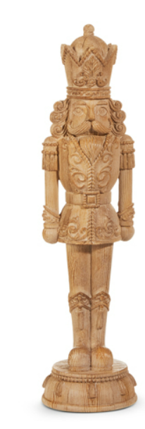 Raz 20" Natural Nutcracker - Choice of 2 Styles