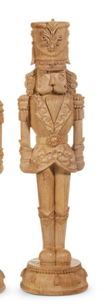Raz 20" Natural Nutcracker - Choice of 2 Styles