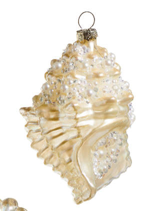 RAZ 4.25" Sea Shell Ornament - Choice of shell
