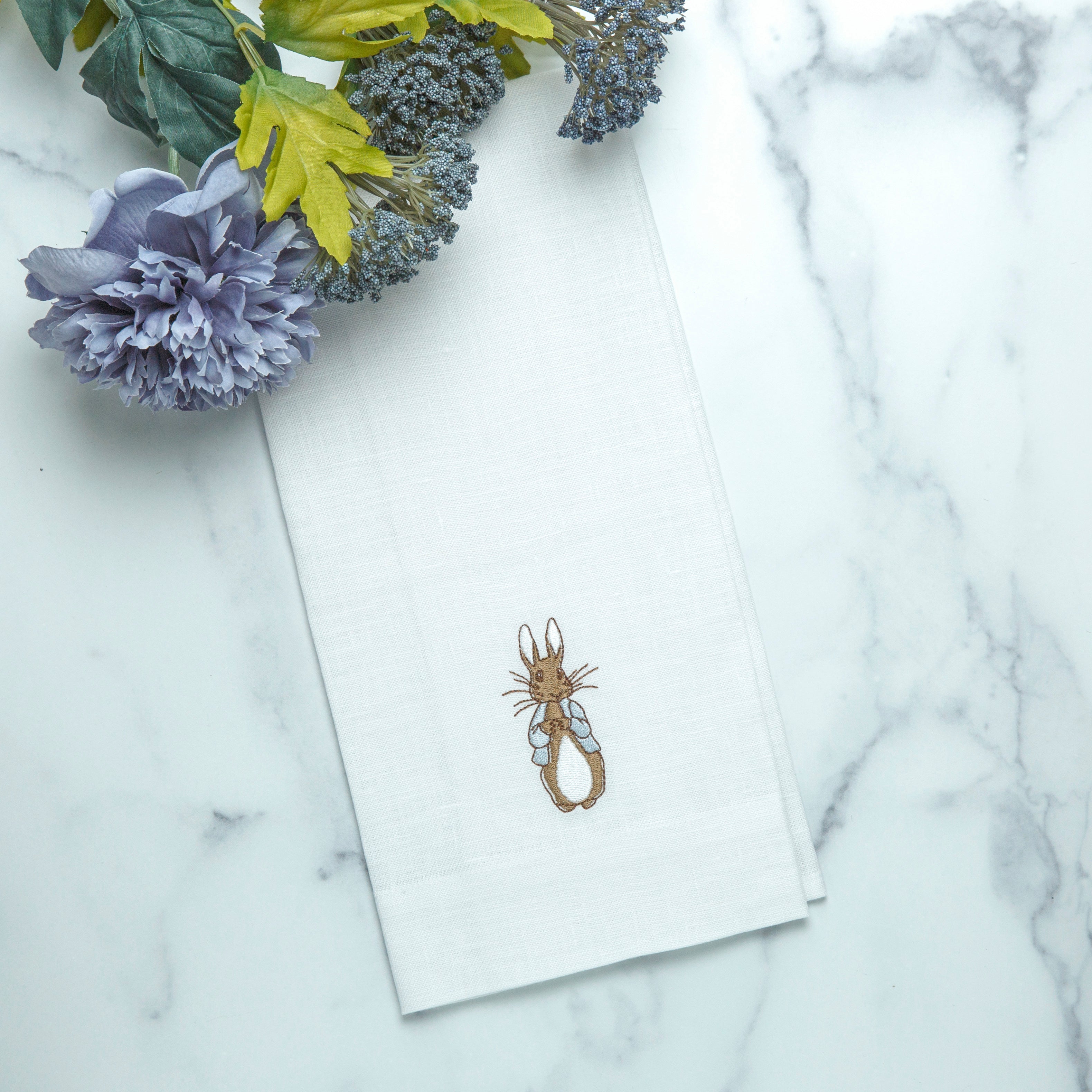 Peter Rabbit Linen Towel – Mama Noel Designs
