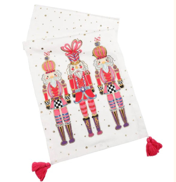 Nutcracker Table Runner with Tassels