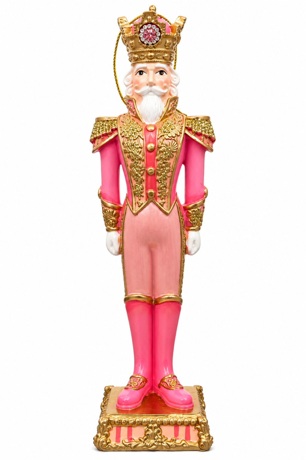 6" Pink Nutcracker Ornament