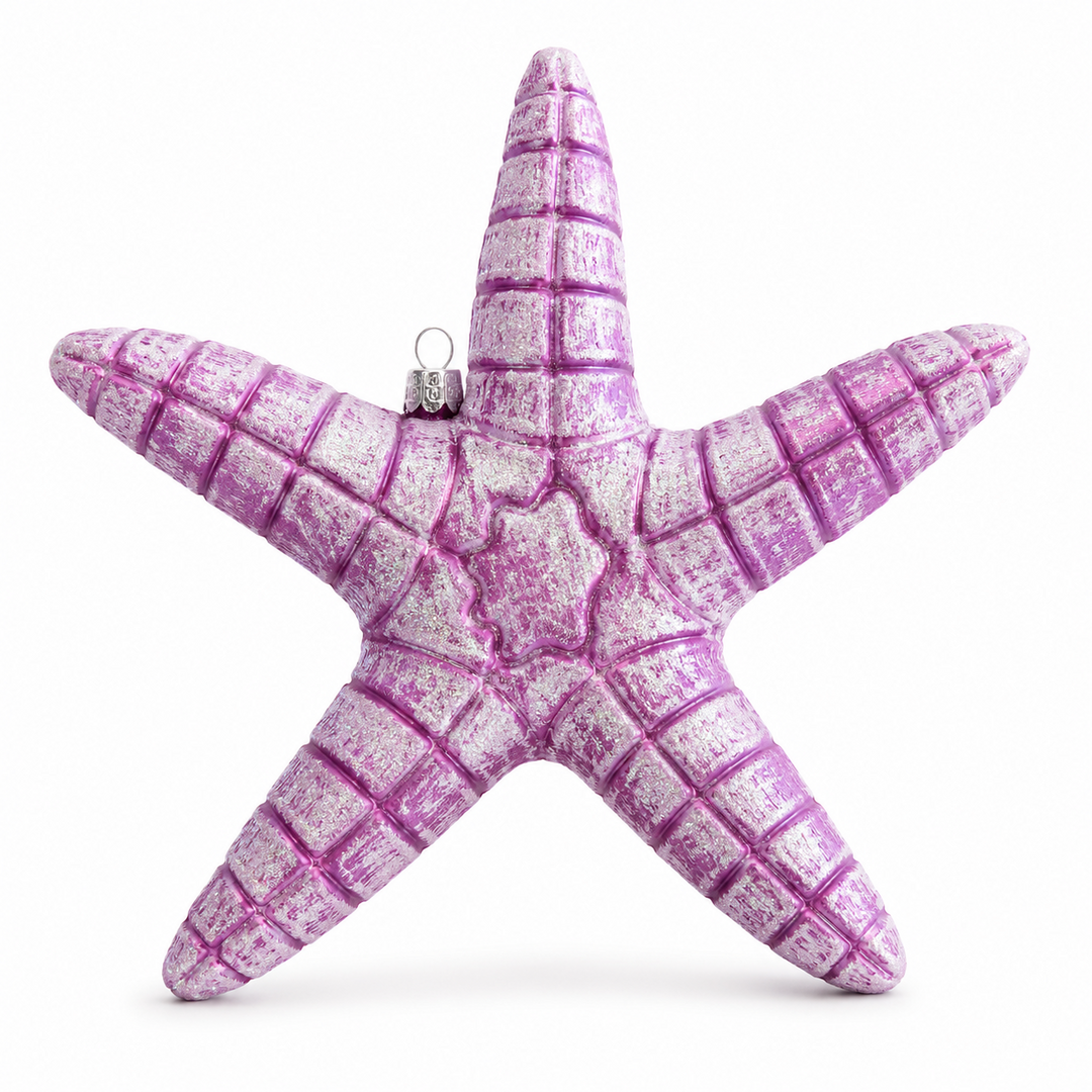 10" Pink Starfish Ornament