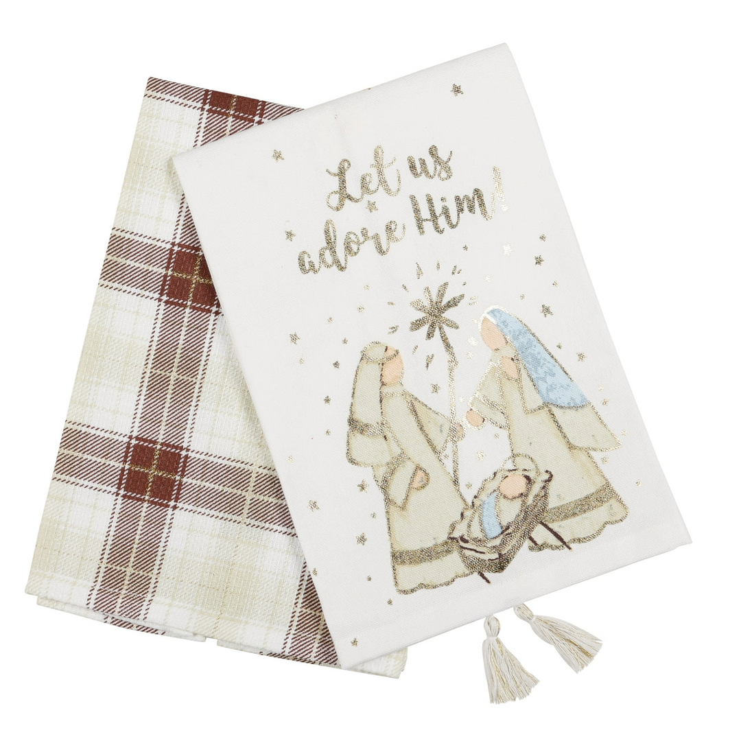 Holy Family Tea Towel - Set of 2