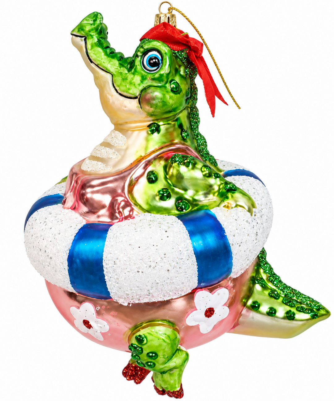 Plump Mama Gator Ornament