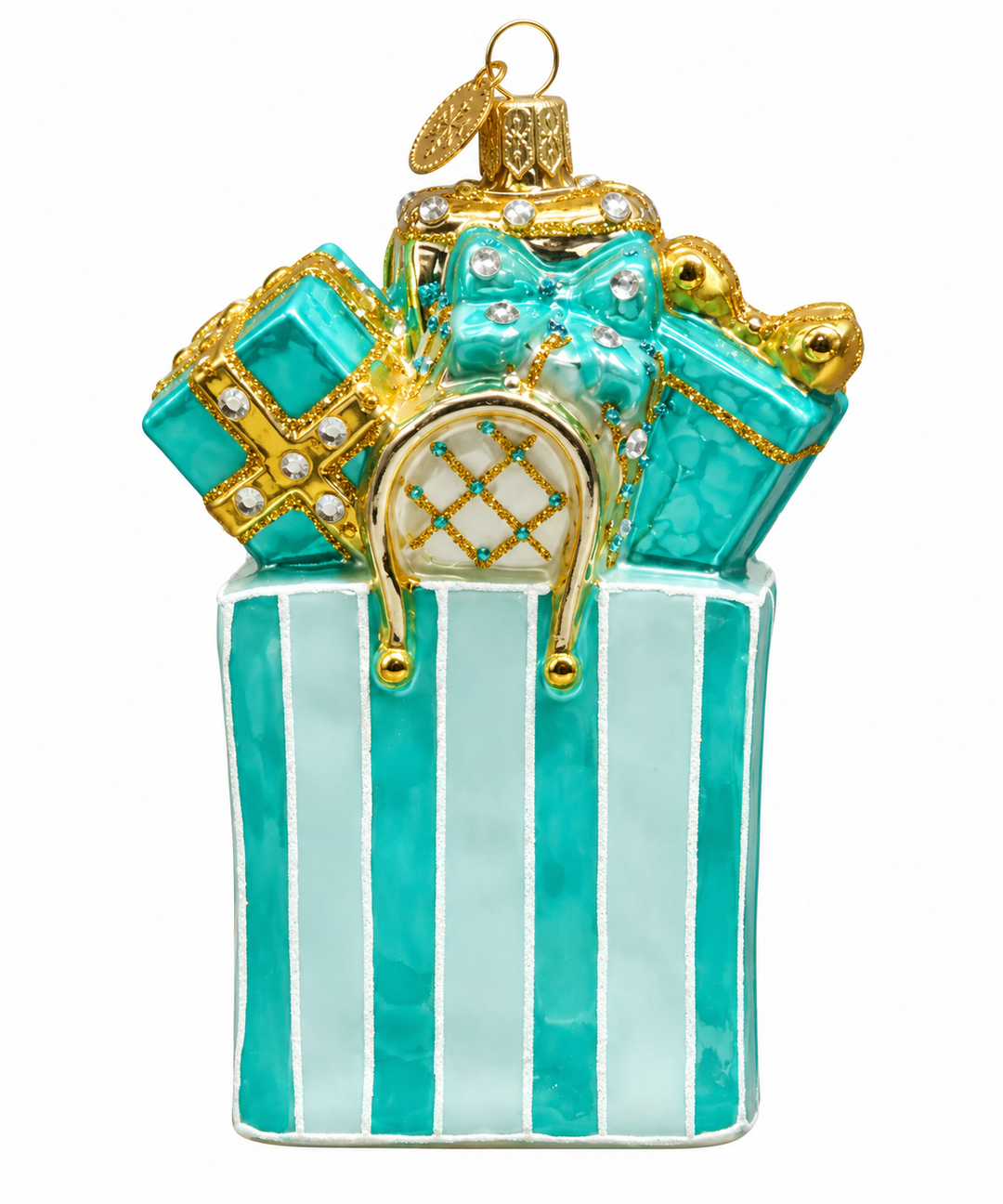 Turquoise and Gold Successful Shopping