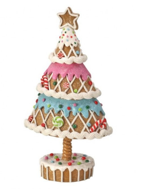 13" Clay Dough Ice Cream Cone Candy Tree