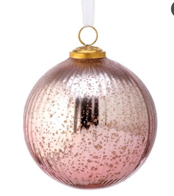 5" Glass Ombre' Ornament as