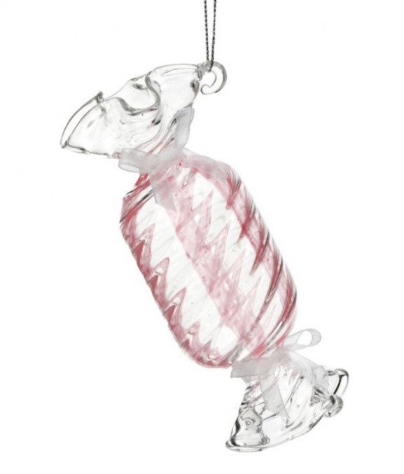 5.5"  Glass Candy Ornament