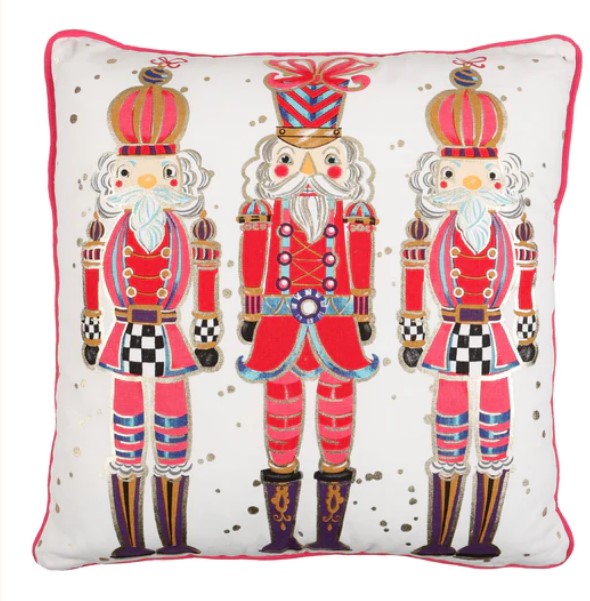 20 x 20  Nutcracker Trio Pillow