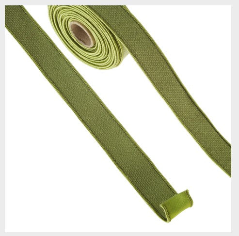 1.5" x 10 YDS Green Wired Ribbon