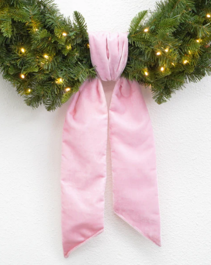 4.5" x 54" Wreath Sash - Baby Pink