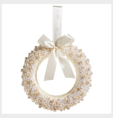 13" Pearl Wreath