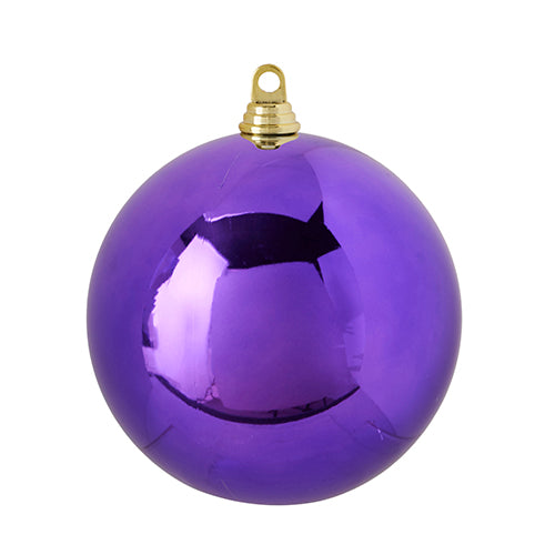 7" Purple Ball Ornament