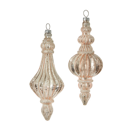 RAZ 6.25" FINIAL ORNAMENT - Choice of 2 styles