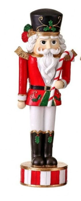 9" RSN BAVARIAN NUTCRACKER - Choice of Wreath or Candy Cane