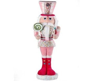 25" Sprinkles Candy Nutcracker