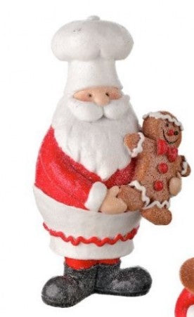 6" RESIN Candy Maker Santa - Choice of 2 Styles