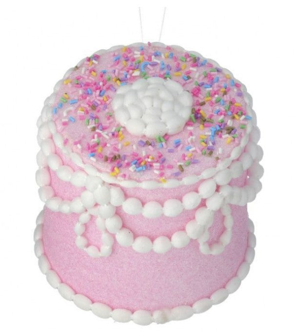 5" Pastel Candy Decorated Cake Ornament